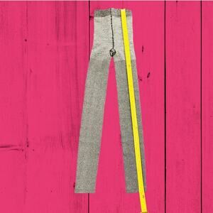 Super Thick Warm Fleece Lined Leggings Size Kids Large / XL Cold Weather Preppy